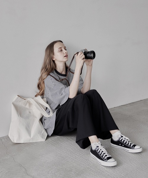 remer（リメール）の「loose basic border Tee / ルーズベーシックボーダーT（Tシャツ/カットソー・メンズ・ブラック/グレー・SMALL/MEDIUM/LARGE）」の20枚目の写真