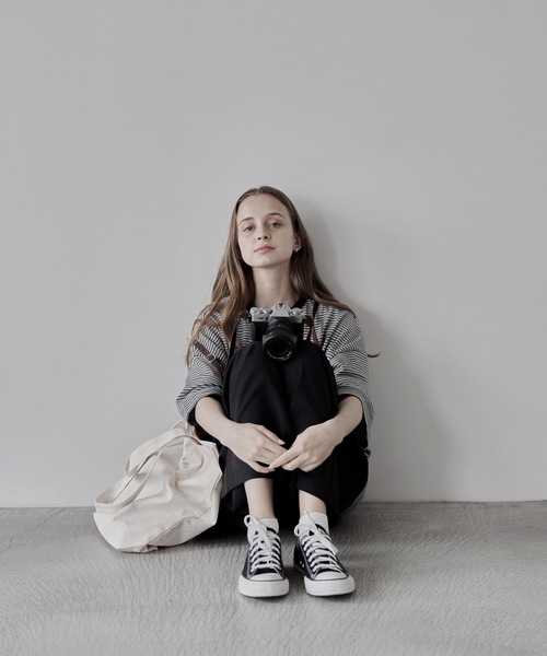 remer（リメール）の「loose basic border Tee / ルーズベーシックボーダーT（Tシャツ/カットソー・メンズ・ブラック/グレー・SMALL/MEDIUM/LARGE）」の21枚目の写真