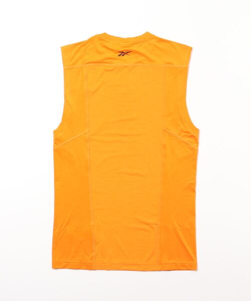 Reebok（リーボック）の「レズミルズR ボディ パンプR マッスル タンクトップ  / Les MillsR BodyPumpR Muscle Tank Top（タンクトップ・メンズ・ブルー/オレンジ/ブラック・MEDIUM/X-LARGE/X-SMALL/XXX-LARGE）」の6枚目の写真