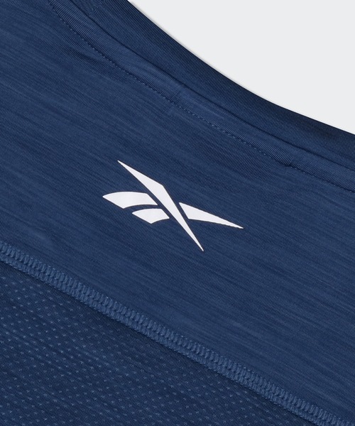 Reebok（リーボック）の「レズミルズR ボディ パンプR マッスル タンクトップ  / Les MillsR BodyPumpR Muscle Tank Top（タンクトップ・メンズ・ブルー/オレンジ/ブラック・MEDIUM/X-LARGE/X-SMALL/XXX-LARGE）」の15枚目の写真