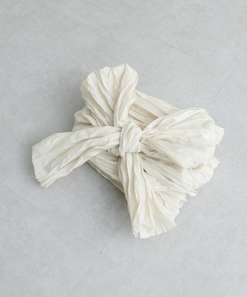 natural couture(ナチュラルクチュール)の「浴衣コーデを柔らかい印象に仕上げる/ジャガード織りおしゃれへこ帯(和装小物・レディース・レッド/イエロー/オフホワイト/パープル/グリーン・FREE)」の2枚目の写真