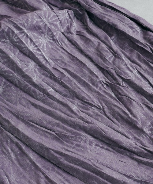 natural couture(ナチュラルクチュール)の「浴衣コーデを柔らかい印象に仕上げる/ジャガード織りおしゃれへこ帯(和装小物・レディース・レッド/イエロー/オフホワイト/パープル/グリーン・FREE)」の20枚目の写真