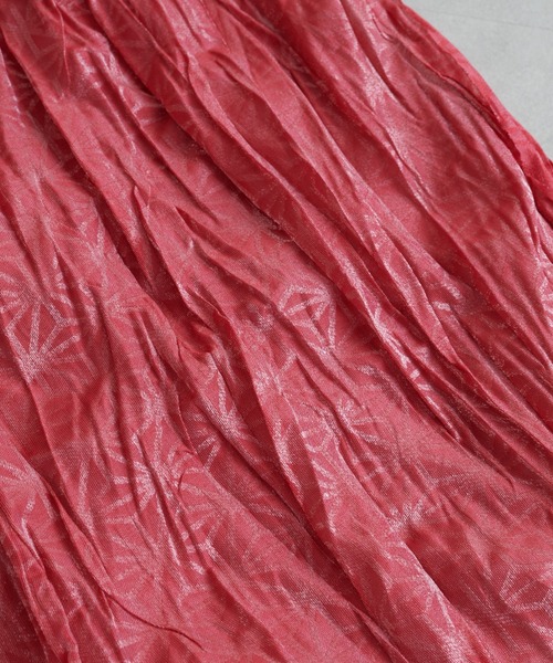 natural couture(ナチュラルクチュール)の「浴衣コーデを柔らかい印象に仕上げる/ジャガード織りおしゃれへこ帯(和装小物・レディース・レッド/イエロー/オフホワイト/パープル/グリーン・FREE)」の22枚目の写真