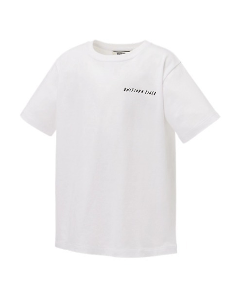 Onitsuka Tiger トラプリント　半袖Tシャツ XS モノクロ　白黒 楽天市場】【公式ショップ】KIDS LOGO TEE Onitsuka Tiger
