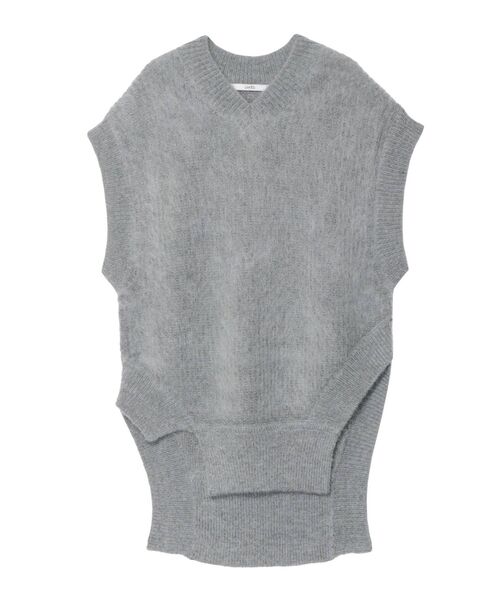 UN3D.（アンスリード）の「モヘアニットベスト（ニット/セーター・レディース・ブラック/グレー/ブルー/ラベンダー・FREE）」の15枚目の写真