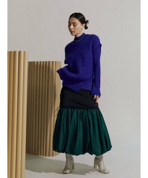 美品☆ UN3D. ルーズニットベスト UN3D.（アンスリード）の「ルーズニットベスト（ベスト）」 - WEAR