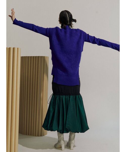 UN3D.（アンスリード）の「モヘアニットベスト（ニット/セーター・レディース・ブラック/グレー/ブルー/ラベンダー・FREE）」の21枚目の写真