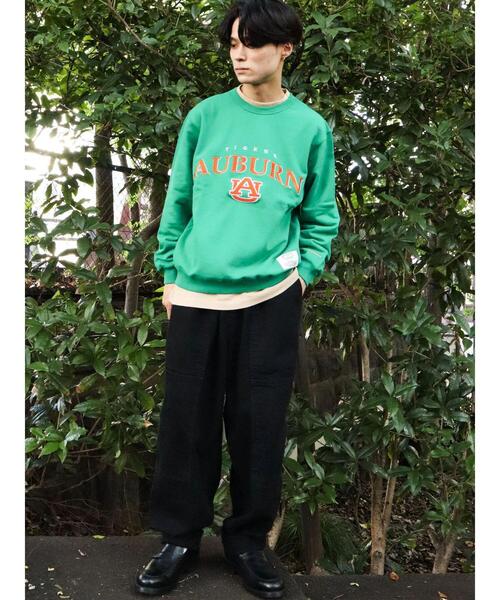 DISCUS(ディスカス)の「【WEB限定】DISCUS AUBURNカレッジスウェット *(スウェット・メンズ・グリーン/杢グレー・M/L)」の9枚目の写真