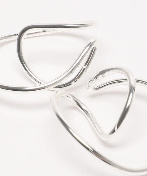 Andemiu（アンデミュウ）の「【WEB限定カラー】2レンイヤーカフ 163068（イヤーカフ・レディース・シルバー/ゴールド/マルチ・FREE）」の5枚目の写真