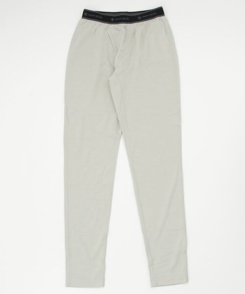Snow Peak(スノーピーク)の「Recycled Pe/Wo Tights(レギンス/スパッツ・メンズ・グレー/カーキ・LARGE/MEDIUM/SMALL)」の2枚目の写真