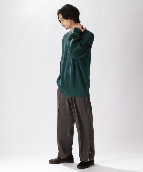 定価71500円タグ付き domelle タック ニット プルオーバー タグ付き domelle タック ニット プルオーバー