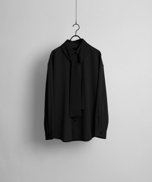 Confirm(コンファーム)の「2WAY ネクタイ付きシャツ【Confirm】(シャツ/ブラウス・メンズ・ホワイト/チャコールグレー/ブラック/ミント・M/L)」の7枚目の写真