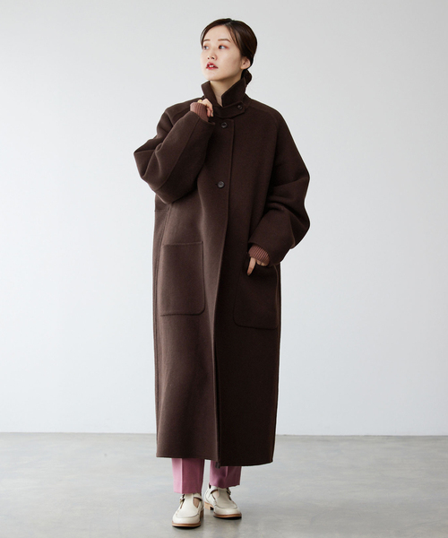 IENA（イエナ）の「MANTECO PURE リバーステンカラーコート（ステン