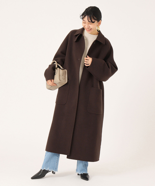 IENA（イエナ）の「MANTECO PURE リバーステンカラーコート（ステン