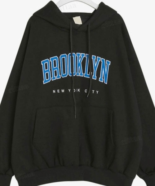 Dalfwin（ダールフィン）の「BROOKLYNロゴオーバーサイズ フーディーパーカー（パーカー・レディース・ブラック/グレー/カーキ/アイボリー/グレー系その他/ブラック系その他/ホワイト系その他/グリーン系その他・FREE）」の21枚目の写真