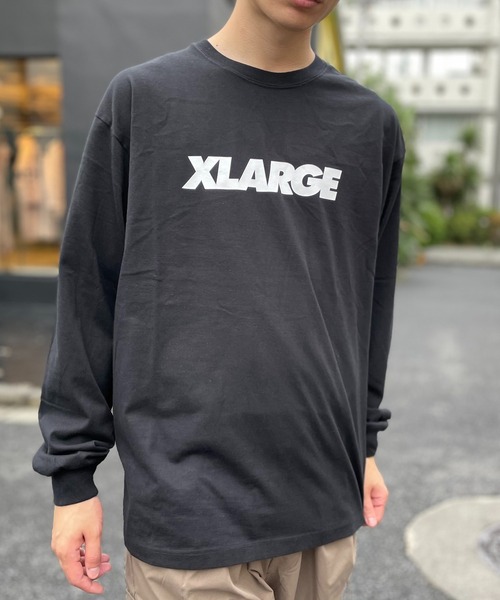 セール】【XLARGE】フロントロゴTEE（Tシャツ/カットソー