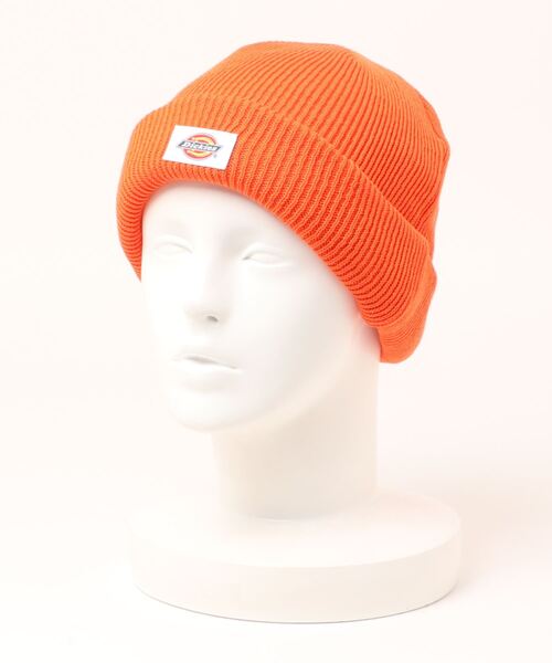 Dickies（ディッキーズ）の「Dickies/ディッキーズ　SHORT KNIT WATCH（ニットキャップ/ビーニー・レディース・オレンジ/ブルー/ホワイト/ブラウン/グリーン/ブラック・FREE）」の6枚目の写真