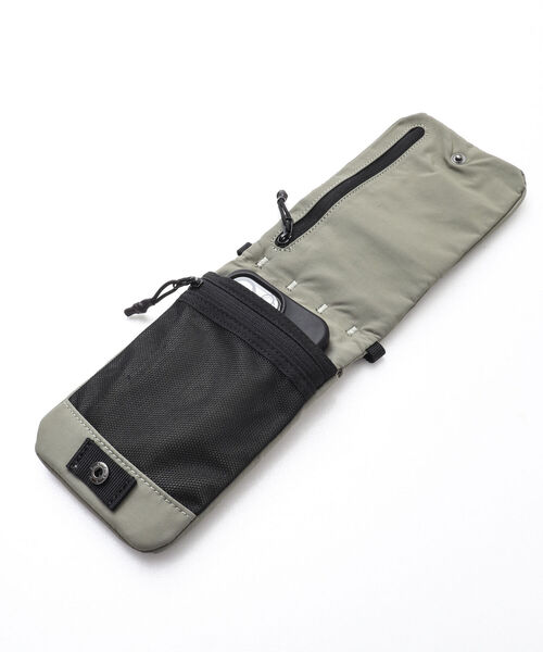 topologie スマホショルダーバッグ グレー Topologie（トポロジー）の「【Topologie/トポロジー】Phone