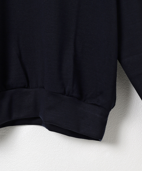 ALLEGE(アレッジ)の「【ALLEGE / アレッジ】HALF ZIP CUTSEAW(Tシャツ/カットソー・メンズ・グレー/ネイビー・3)」の17枚目の写真