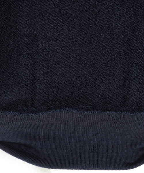 ALLEGE(アレッジ)の「【ALLEGE / アレッジ】HALF ZIP CUTSEAW(Tシャツ/カットソー・メンズ・グレー/ネイビー・3)」の15枚目の写真