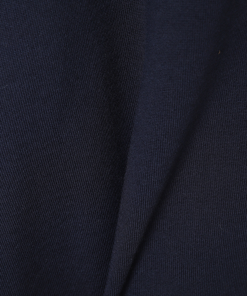 ALLEGE(アレッジ)の「【ALLEGE / アレッジ】HALF ZIP CUTSEAW(Tシャツ/カットソー・メンズ・グレー/ネイビー・3)」の18枚目の写真