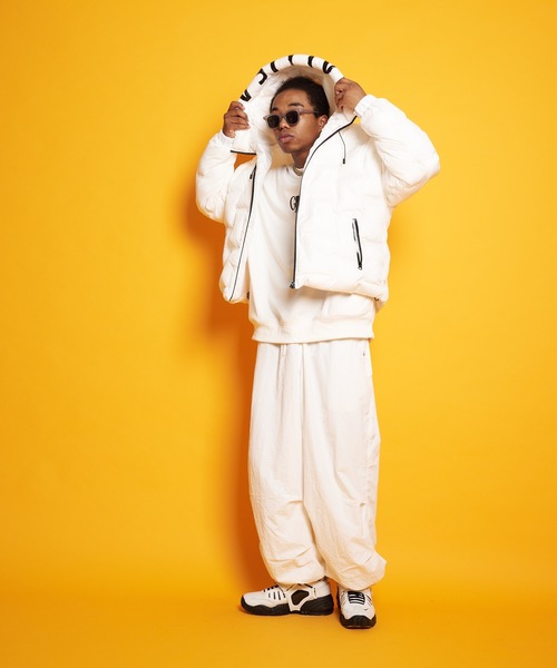 GALLIS ADDICTION（ガリスアディクション）の「GA HOOD DOWN JKT（ダウンジャケット/コート・メンズ・ブラック/ホワイト・M/L）」の18枚目の写真