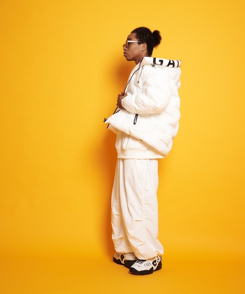 GALLIS ADDICTION（ガリスアディクション）の「GA HOOD DOWN JKT（ダウンジャケット/コート・メンズ・ブラック/ホワイト・M/L）」の5枚目の写真