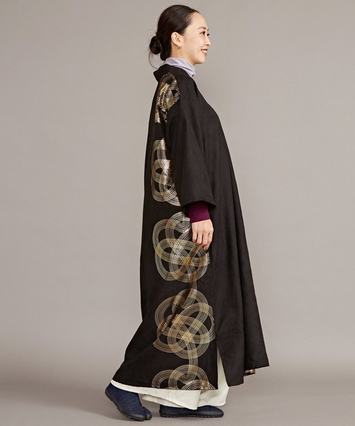 カヤ（カヤ）の「【カヤ】はじめの水引ワンピース（ワンピース・レディース・スミクロ/ネイビー/ライトグレー・FREE）」の7枚目の写真