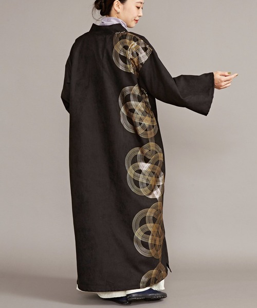 カヤ（カヤ）の「【カヤ】はじめの水引ワンピース（ワンピース・レディース・スミクロ/ネイビー/ライトグレー・FREE）」の9枚目の写真