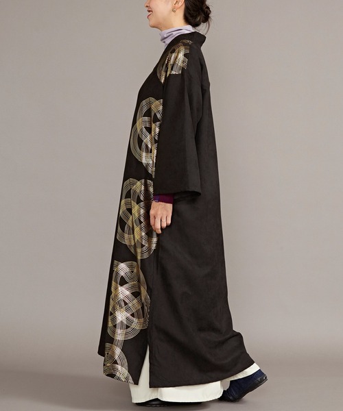 カヤ（カヤ）の「【カヤ】はじめの水引ワンピース（ワンピース・レディース・スミクロ/ネイビー/ライトグレー・FREE）」の8枚目の写真