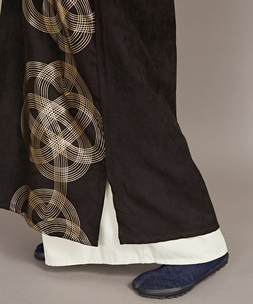 カヤ（カヤ）の「【カヤ】はじめの水引ワンピース（ワンピース・レディース・スミクロ/ネイビー/ライトグレー・FREE）」の14枚目の写真