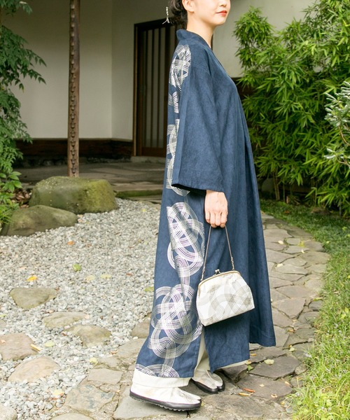 カヤ（カヤ）の「【カヤ】はじめの水引ワンピース（ワンピース・レディース・スミクロ/ネイビー/ライトグレー・FREE）」の18枚目の写真