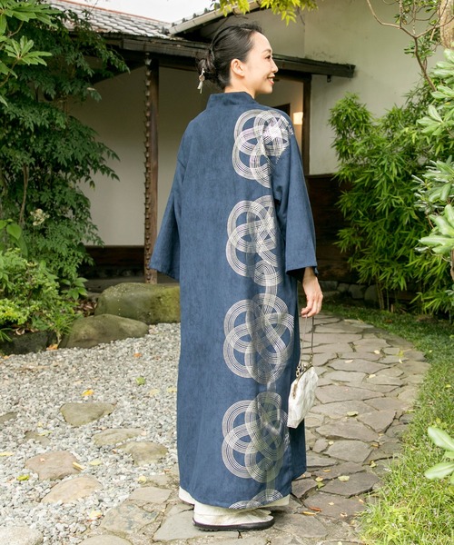 カヤ（カヤ）の「【カヤ】はじめの水引ワンピース（ワンピース・レディース・スミクロ/ネイビー/ライトグレー・FREE）」の19枚目の写真