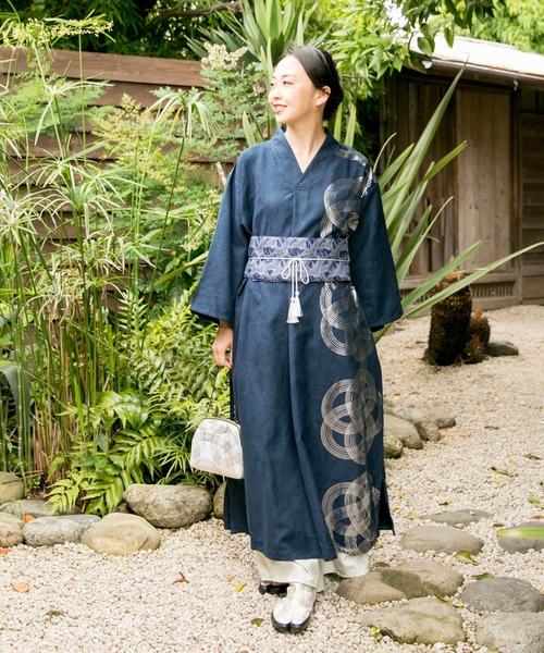 カヤ（カヤ）の「【カヤ】はじめの水引ワンピース（ワンピース・レディース・スミクロ/ネイビー/ライトグレー・FREE）」の20枚目の写真