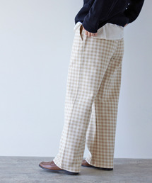 PAR ICI | ギンガムポンチ イージーパンツ(その他パンツ)