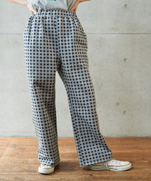 PAR ICI | ギンガムポンチ イージーパンツ(その他パンツ)