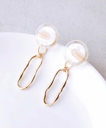 【Cherie+Chambre】Vintage Button Pierce #1