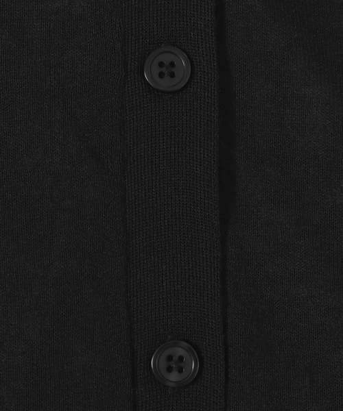 LOWRYS FARM（ローリーズファーム）の「シアーボリュームスリーブカーデロングスリーブ＊　177921（カーディガン/ボレロ・レディース・ホワイト/ブラック/ベージュ/ブルー/ブルー系その他/イエロー/オレンジ・FREE）」の14枚目の写真