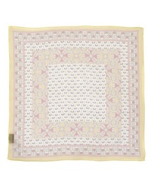 シフォン花柄プチスカーフ