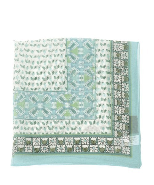 ANNA SUI(アナスイ)の「シフォン花柄プチスカーフ(バンダナ/スカーフ・レディース・ライトパープル/ミント/イエロー/ピンク・FREE)」の5枚目の写真