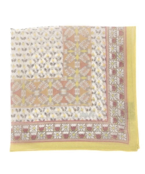 ANNA SUI(アナスイ)の「シフォン花柄プチスカーフ(バンダナ/スカーフ・レディース・ライトパープル/ミント/イエロー/ピンク・FREE)」の13枚目の写真