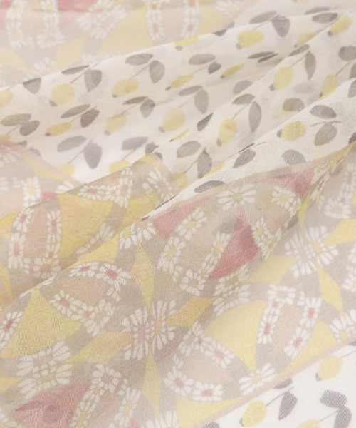 ANNA SUI(アナスイ)の「シフォン花柄プチスカーフ(バンダナ/スカーフ・レディース・ライトパープル/ミント/イエロー/ピンク・FREE)」の20枚目の写真