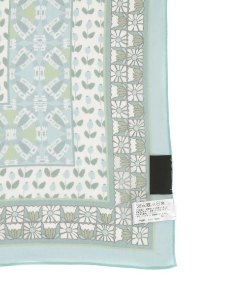 ANNA SUI(アナスイ)の「シフォン花柄プチスカーフ(バンダナ/スカーフ・レディース・ライトパープル/ミント/イエロー/ピンク・FREE)」の7枚目の写真