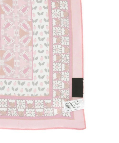 ANNA SUI(アナスイ)の「シフォン花柄プチスカーフ(バンダナ/スカーフ・レディース・ライトパープル/ミント/イエロー/ピンク・FREE)」の15枚目の写真