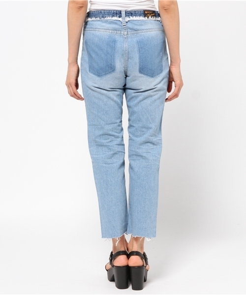 Kastane（カスタネ）の「【Kastane】パッチワークデニムパンツ（デニムパンツ・レディース・インディゴブルー・SMALL/MEDIUM）」の10枚目の写真