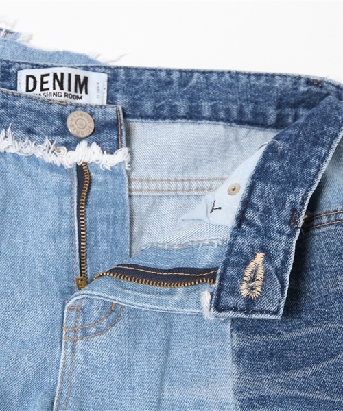 Kastane（カスタネ）の「【Kastane】パッチワークデニムパンツ（デニムパンツ・レディース・インディゴブルー・SMALL/MEDIUM）」の6枚目の写真