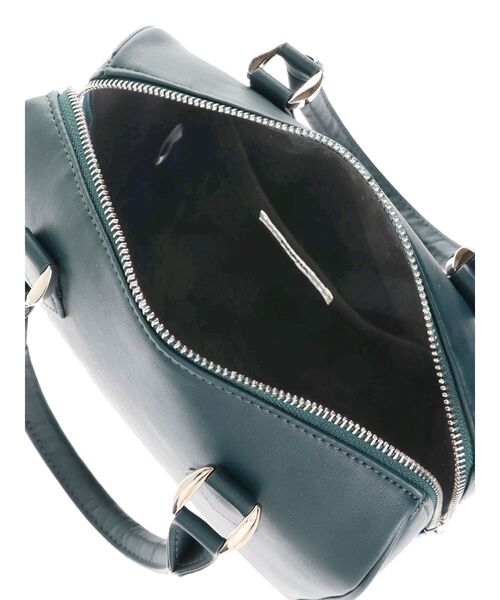 MURUA（ムルーア）の「ジップミニボストン（ハンドバッグ・レディース・ブラック/ブルー・FREE）」の10枚目の写真