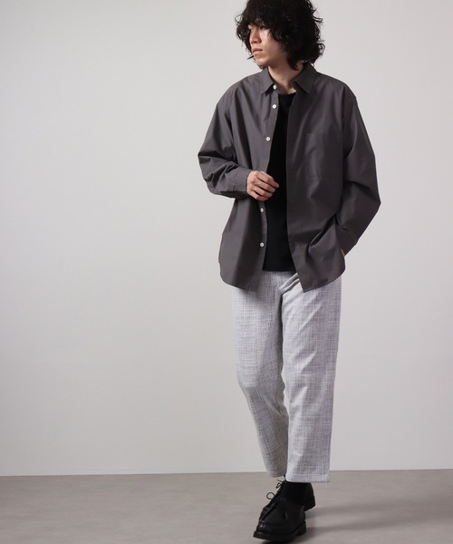 EVOLUTION（エボリューション）の「EVOLUTION ジャガードニットソ―パンツ（スラックス・メンズ・グレー/ブラック・L/XL/M）」の16枚目の写真