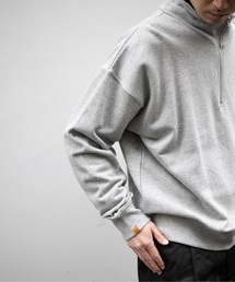 UNIVERSAL OVERALL（ユニバーサルオーバーオール）の「スウェット ハーフジップ プルオーバー / SWEAT HALF ZIP PO（スウェット・メンズ）」