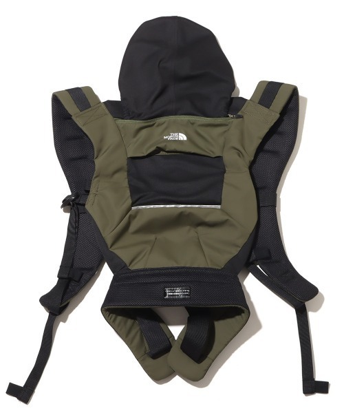 THE NORTH FACE(ザノースフェイス)の「THE NORTH FACE BABY COMPACT CARRIER / ザ・ノース・フェイス ベイビー コンパクト キャリア(抱っこ紐/ベルトカバー/スリング・メンズ・オリーブ・FREE)」の3枚目の写真
